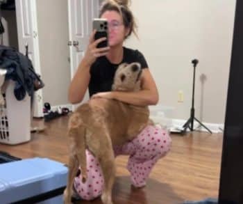 How a Kind Foster Mom Rescued a Sweet Doodle and Found the Perfect Bathtime Companion