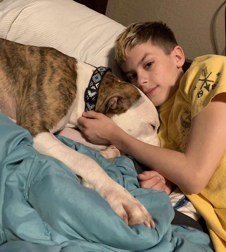 Joyful Double Adoption Day Brings Family Together with Their New Son and Dog