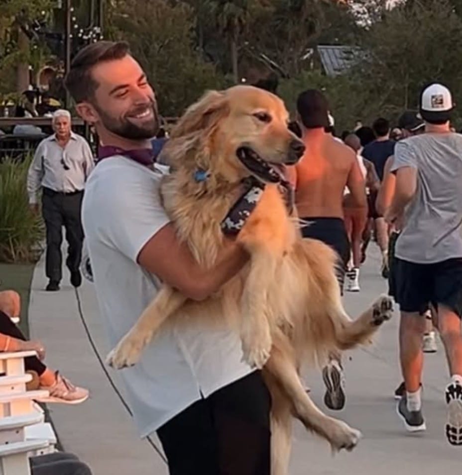 A Grieving Dog Owner Transforms Loss into Hope by Running 32 Miles for Canine Cancer Awareness