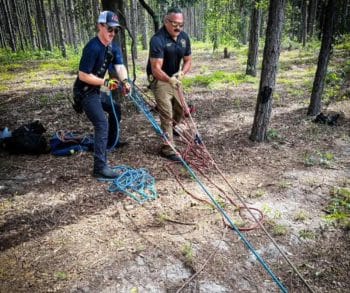 Miraculous Survival of Missing Dog Found Alive After Week Trapped in Deep Sinkhole